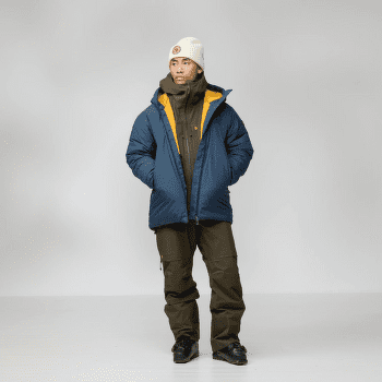 Kurtka Fjällräven Bergtagen 130 Insulation Jacket Men Mountain Blue-Mustard Yellow