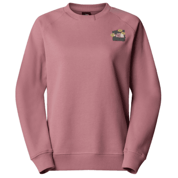 Bluza The North Face CONNECT RELAXED CREW SWEATSHIRT-GRAPHI Women NOSTALGIA ROSE