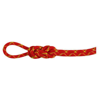 Lina Mammut 8.0 Alpine Core Protect Dry Rope 3788 fire-halo