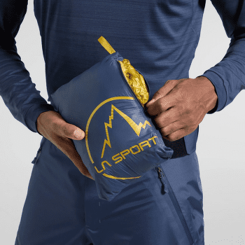 Bunda La Sportiva ALPINE GUIDE PRIMALOFT HOODY MEN Night Sky/Mountain Red