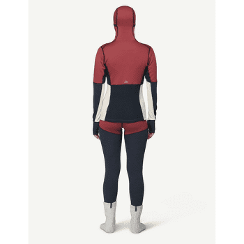 Koszulka z długim rękawem Devold Expedition Arctic Pro Hoodie Women 753A  MARSALA