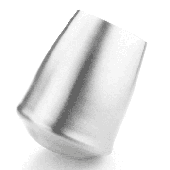 Kubek GSI GLACIER STAINLESS STEMLESS WINE GLASS