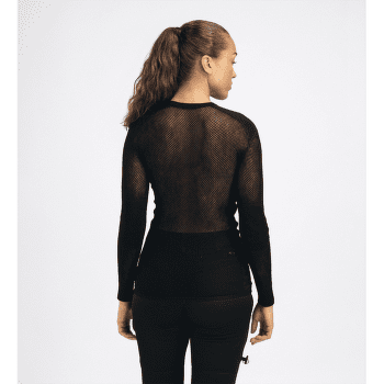 Koszulka z długim rękawem Aclima WoolNet Crew Neckt Women Azure Blue / Jet Black