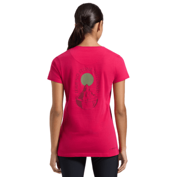 Koszulka z krótkim rękawem La Sportiva STONE T-SHIRT Women Azalea/Redwood