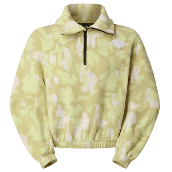 Bluza The North Face MOUNTAIN ATHLETICS FLEECE 1/4 ZIP-PRIN Women MKO LEMON MIST PAINTED MOUNTAINS PRINT