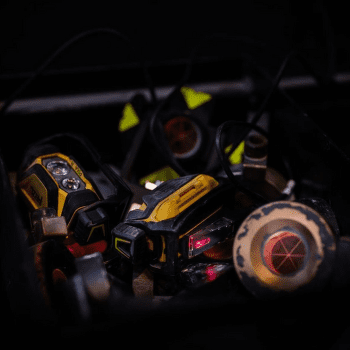 Reflektor Petzl PIXA R Black/yellow