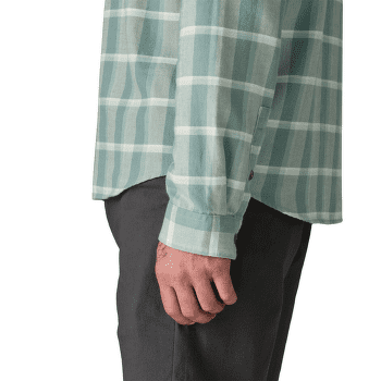 Koszula z długim rękawem Patagonia Long-Sleeved Cotton in Conversion Lightweight Men Marine Layer: Blue Sage