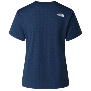 Koszulka z krótkim rękawem The North Face Flex Geo Embossed Short Sleeve Reg T-Shirt Women SUMMIT NAVY