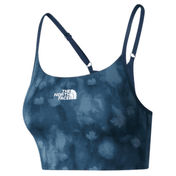Biustonosz The North Face Flex Bra Print Women JZ9 SUMMIT NAVY DIFFUSED NATURE PRINT