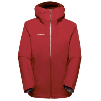 Bunda Mammut DUCAN HS HOODED JACKET WOMEN 3818 dark mammut red