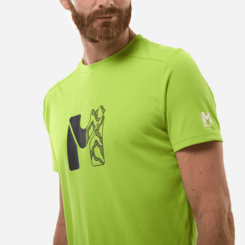 Koszulka z krótkim rękawem Millet KAMET MAP TS SS Men NOIR NEW