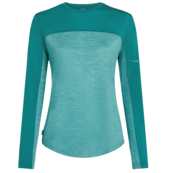 Koszulka z długim rękawem Icebreaker Merino 125 Cool-Lite™ Sphere LS Tee Colour Block Women TIDALTALHTHR/TIDALTEAL/CB