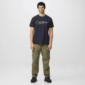 Koszulka z krótkim rękawem Fjällräven ARCHIVE LOGO T-SHIRT MEN Misty Green