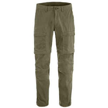 Spodnie Fjällräven ABISKO HYBRID TRAIL TROUSERS ZIP-OFF MEN Laurel Green