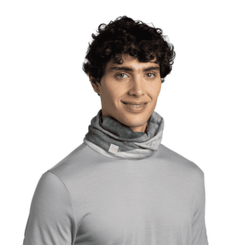 Chusta Buff MERINO LIGHTWEIGHT DIGITAL PRINTS ALER GREY