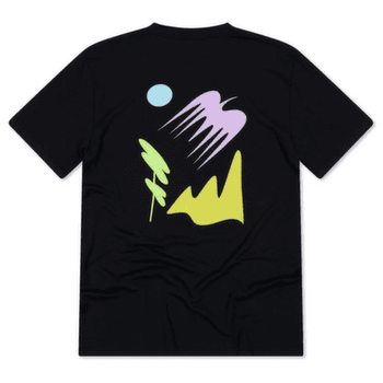 Koszulka z krótkim rękawem Mons Royale Icon Merino Classic T-Shirt Men Black