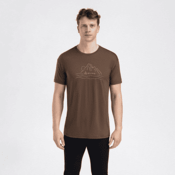 Koszulka z krótkim rękawem Aclima LightWool 140 Classic Tee Sunset Men Navy Blazer