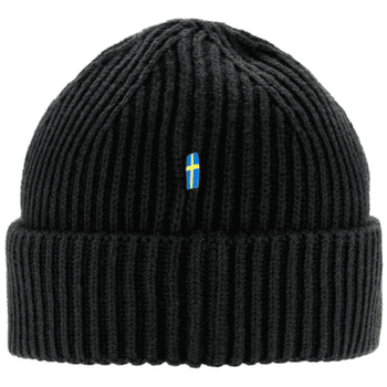 Czapki Fjällräven 1960 Lite Logo Hat Black