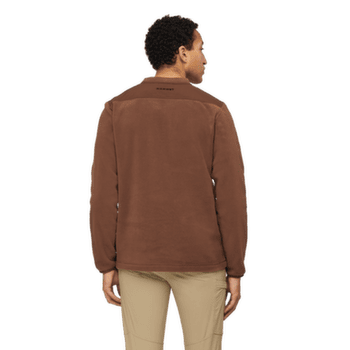 Bluza Mammut Moonstone Light ML Hybrid Crew Neck oatmeal-soil