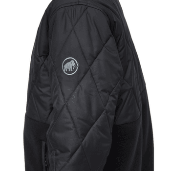 Sweter Mammut Moonstone ML Hybrid Cardigan Long Women black 0001