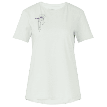 Koszulka z krótkim rękawem Mammut Mammut Core T-Shirt Women Flower 1288 silver sage