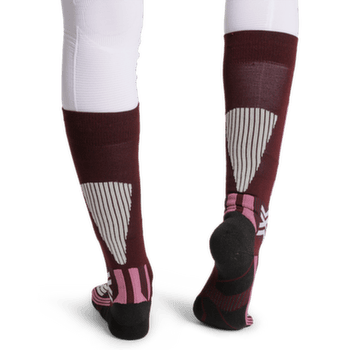 Podkolanówki X-Bionic X-SOCKS® SKI TOURING PERFORM OTC Women Deep Purple/Light Sand