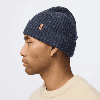 Czapki Fjällräven Övik Neps Beanie Dark Navy