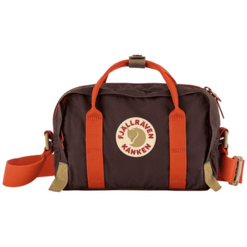 Torba Fjällräven Kanken Koncept Crossbody Black Oak-Rowan Red