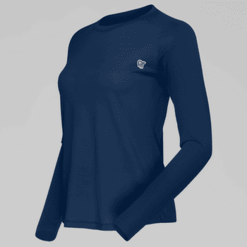 Koszulka z długim rękawem Norrona femund pureUll Long Sleeve Women Indigo Night