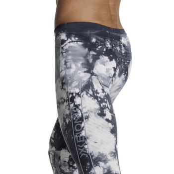 Legginsy X-Bionic ENERGY ACCUMULATOR WILD PANTS TieDye X Black/X White