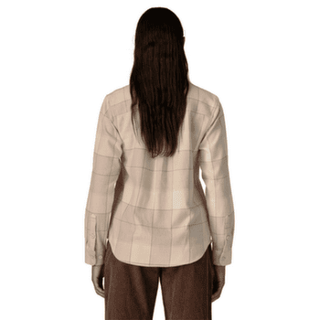 Koszula z długim rękawem Patagonia FJORD FLANNEL SHIRT Women Snow Owl: Rutabaga White