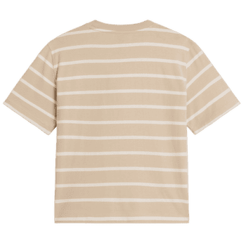 Koszulka z krótkim rękawem The North Face VISTA STRIPE SHORT SLEEVE TEE WOMEN T1X TIMELESS TAUPE TNF OPEN STRIPE