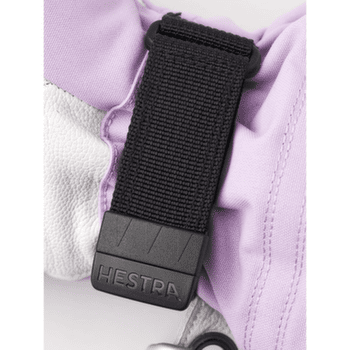 Rękawice Hestra Heli Ski Women Grey/Offwhite