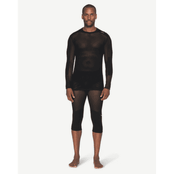 Legginsy 3/4 Devold Wool Mesh Pro 3/4 Longs Man 950A BLACK