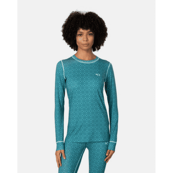 Koszulka z długim rękawem Kari Traa Fryd LS Women PEACO/PEACOCK
