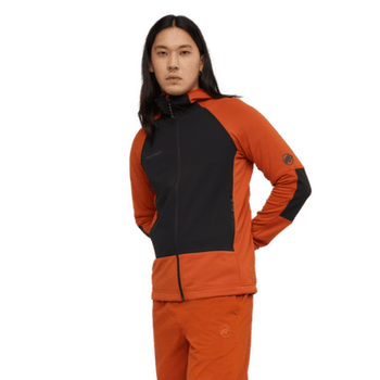 Bluza Mammut Massone ML Hooded Jacket Men autumn larice-black