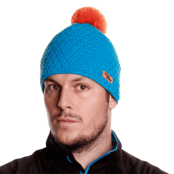 Czapki Kama K36 Knitted Hat 109 grey/blue