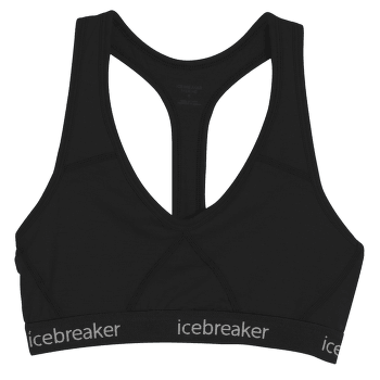 Biustonosz Icebreaker Sprite Racerback Bra Women (103020) Black/Black