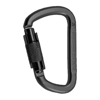 Karabinek wspinaczkowy Rock Empire Steel Carabiner D KL-2T Black černá 008