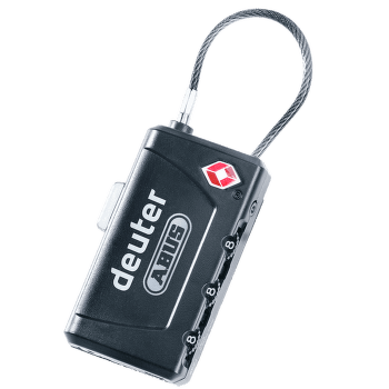 Zamek deuter TSA Cable Lock Black