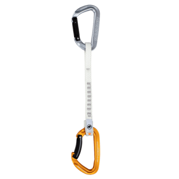 Expresy kompletne Mammut Sender Keylock Quickdraw 17 cm Light Grey-Gold 33272