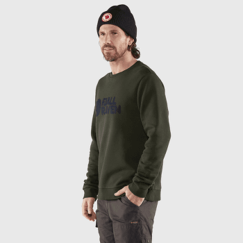 Bluza Fjällräven Fjällräven Logo Sweater Men Black