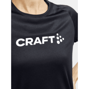 Koszulka z krótkim rękawem Craft CORE Unify Logo Women 999000 Black