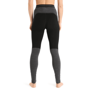 Legginsy Icebreaker 200 ZoneKnit Leggings Women BLACK/JET HTHR/CB