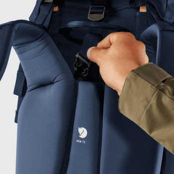 Plecak Fjällräven Keb 72 Storm-Dark Navy