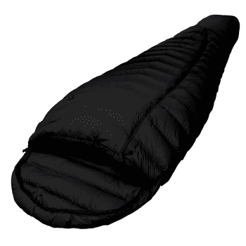 Śpiwór Grüezi bag Biopod DownWool Extreme Light 185 Black Edition Black