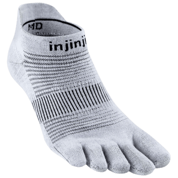 Skarpety Injinji Run Lightweight No-Show GRAY