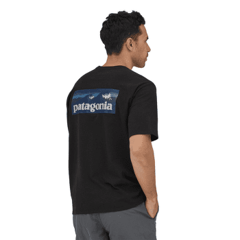 Koszulka z krótkim rękawem Patagonia Boardshort Logo Pocket Responsibili Tee Men Blue Sage