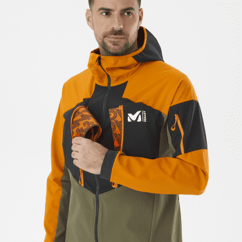 Bunda Millet M WHITE SHIELD JKT Men BOTTLE/MACAW GREEN