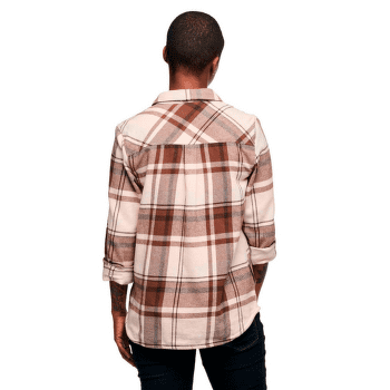 Koszula z długim rękawem Black Diamond Project Flannel Women Chalk Pink-Walnut Plaid